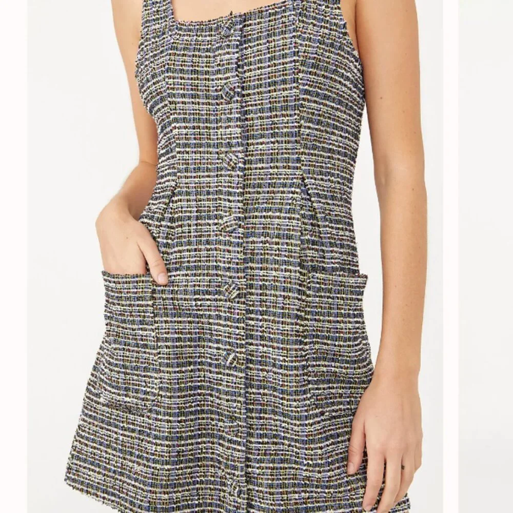 Free People Maxx Mini Shift Dress, M